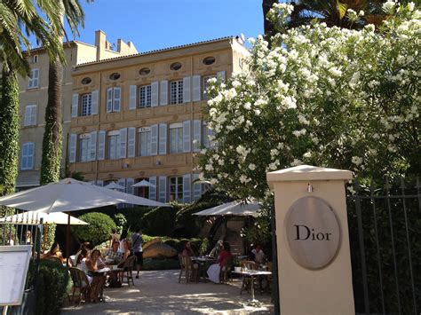 Dior cafe and store Saint Tropez 